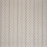 Broadloom carpet swatch in herringbone pattern light grey color