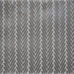 Broadloom carpet swatch in herringbone pattern dark grey color