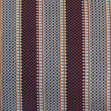 Striped fabric pattern with red, blue, yellow and green colors