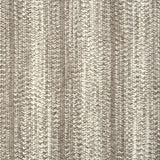 Broadloom carpet in a textural braided stripe in cream and grey.