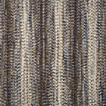 Broadloom carpet in a textural braided stripe in cream and brown.