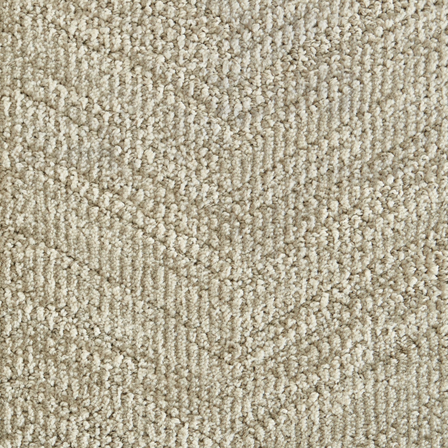 Broadloom carpet swatch herringbone design in khaki