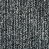 Broadloom carpet swatch herringbone design in black white