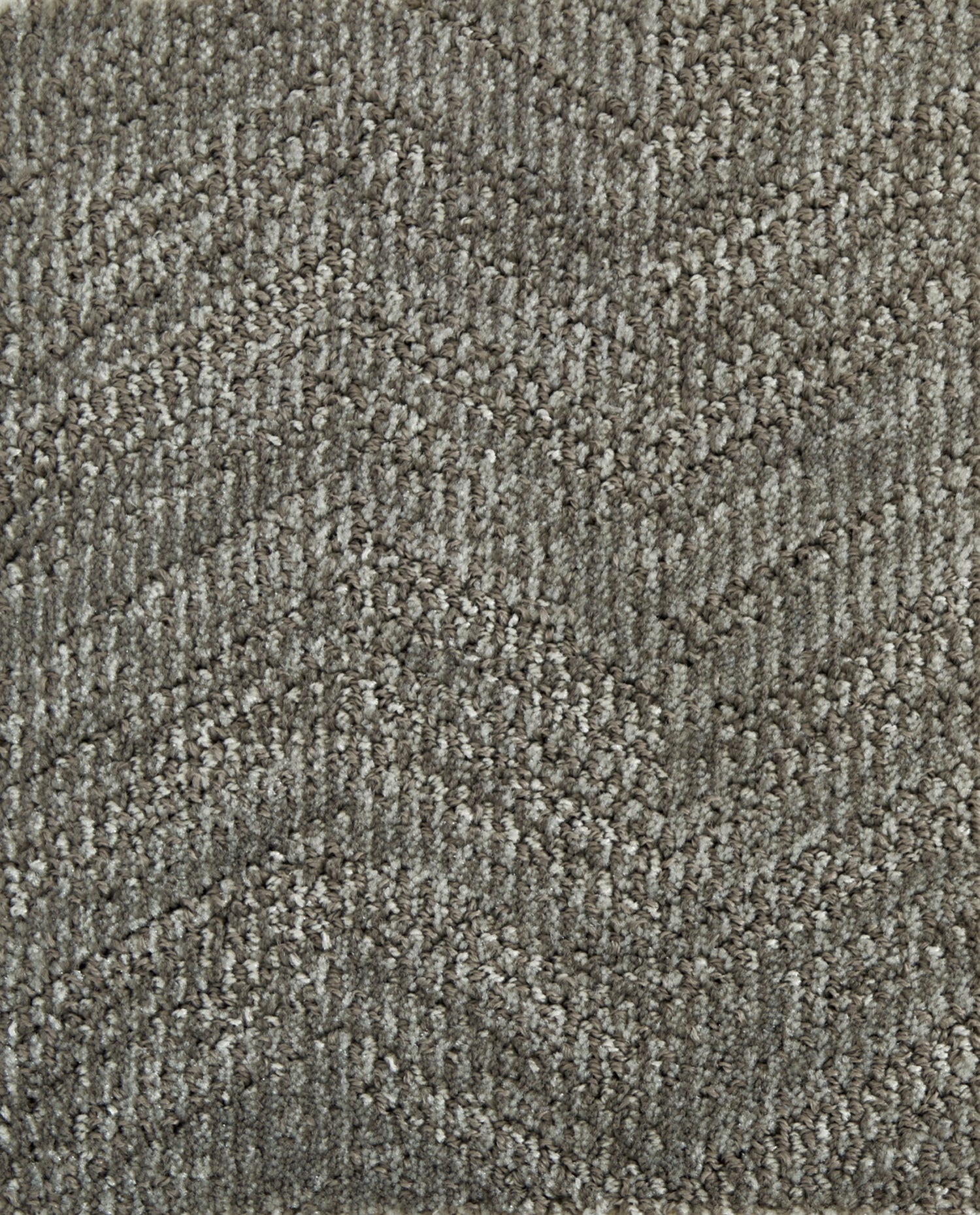 Broadloom carpet swatch herringbone design in dark grey