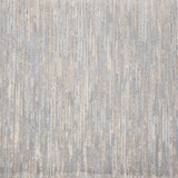 Broadloom carpet swatch in lined pattern neutral light grey color