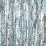 Broadloom carpet swatch in lined pattern light blue color