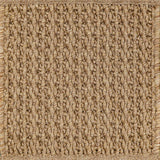 Close-up of textured beige carpet