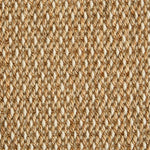 Broadloom carpet swatch in textured pattern warm tan color