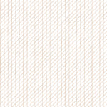 Detail of fabric in a painterly uneven grid pattern in cream on a white field.