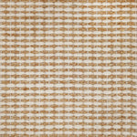 Broadloom carpet swatch in a striped pattern in a orange tan design