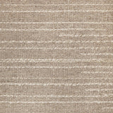 Broadloom carpet swatch in striped pattern neutral color