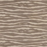 Broadloom carpet swatch in wavy striped pattern tan color