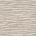 Broadloom carpet swatch in wavy striped pattern white grey color