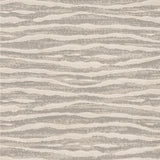 Broadloom carpet swatch in wavy striped pattern white grey color