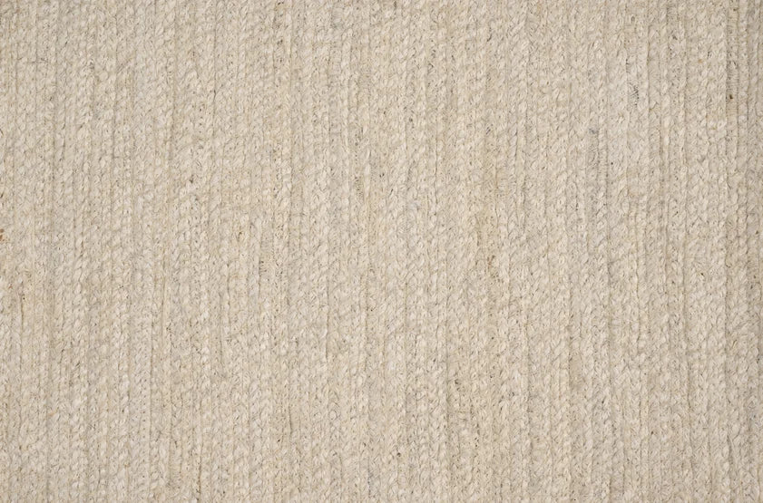 Broadloom carpet swatch in a textural pattern in a cream design