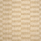 Broadloom carpet swatch in squared pattern yellow color