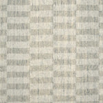 Broadloom carpet swatch in squared pattern grey light blue color