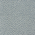 Broadloom carpet swatch in a spots pattern light blue color