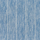 Broadloom carpet in a herringbone stripe pattern in heather blue.