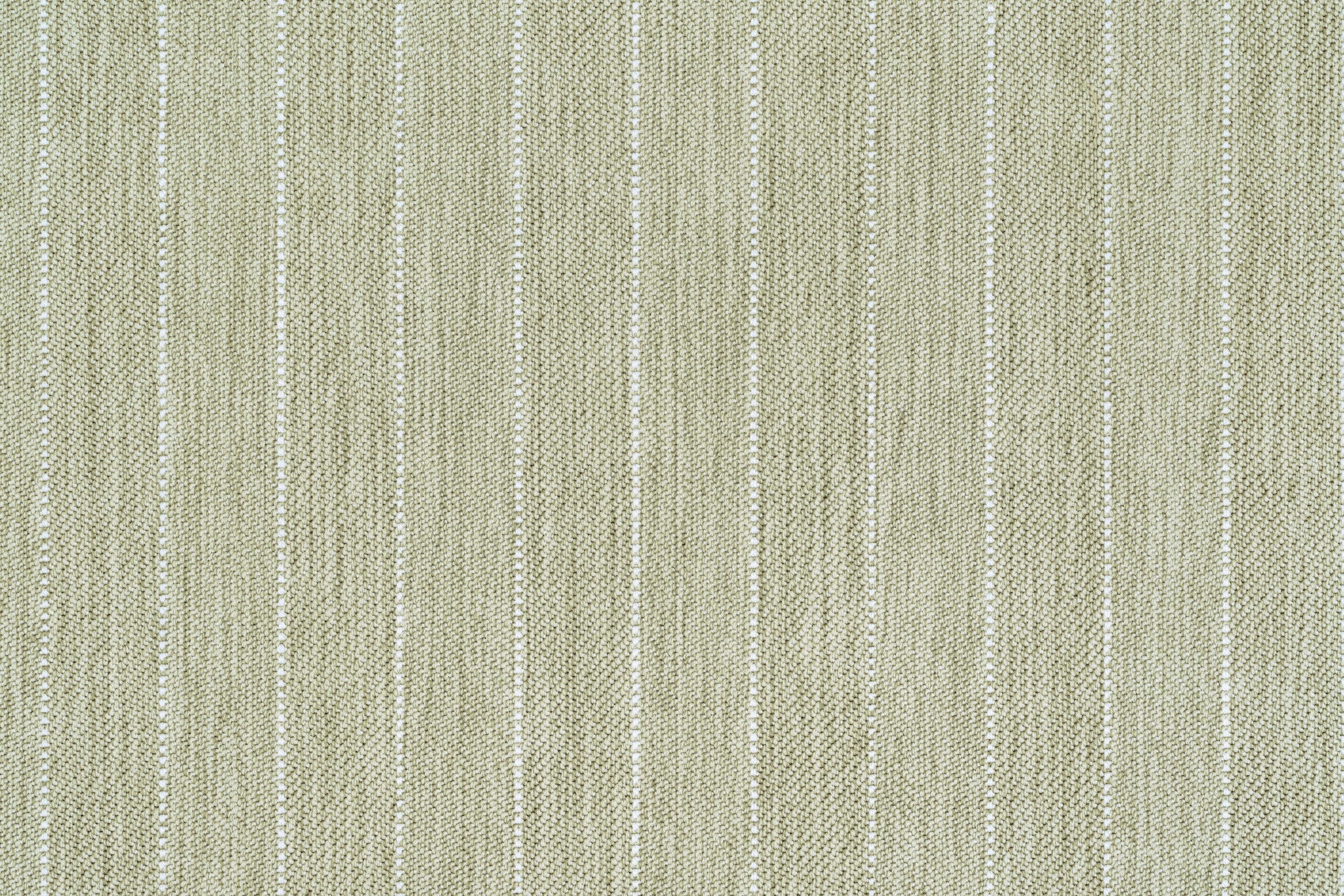 Broadloom carpet in a herringbone stripe pattern in light green.