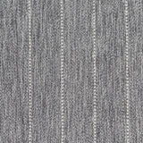 Broadloom carpet in a herringbone stripe pattern in heather grey