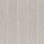 Broadloom carpet in a herringbone stripe pattern in cream.