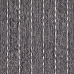Broadloom carpet in a herringbone stripe pattern in charcoal.