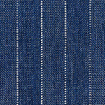 Broadloom carpet in a herringbone stripe pattern in royal blue.