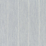 Broadloom carpet in a herringbone stripe pattern in pale blue.