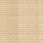 Broadloom carpet with a herringbone pattern in tan and cream.