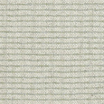 Textured broadloom carpet in a stripe pattern of cream and light green
