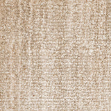 Broadloom carpet in cut pile in striated beige. 