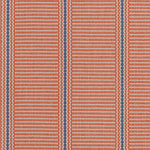 Striped flatweave runner in pink and blue