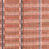 Striped flatweave runner in pink and blue