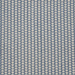 Broadloom carpet swatch in a textured pattern blue color