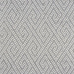 Broadloom carpet swatch geometric design in light grey