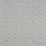 Broadloom carpet swatch geometric design in light grey