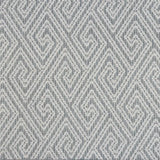 Broadloom carpet swatch geometric design in grey