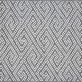 Broadloom carpet swatch geometric design in medium grey