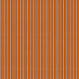Mixed width striped wallpaper in orange, white and black