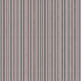 Mixed width striped wallpaper in light purple, cream and green.