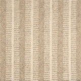 Broadloom carpet swatch in a striped pattern in a cream tan design