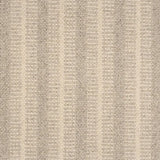 Broadloom carpet swatch in a striped pattern in a grey cream design