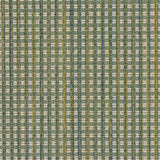 Broadloom carpet with a green and beige checkered pattern