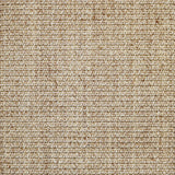 Broadloom carpet in textural woven sisal in tan.