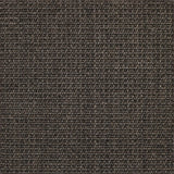 Broadloom carpet in textural woven sisal in dark brown.