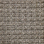 Broadloom carpet in textural woven sisal in cool taupe.