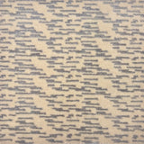 Handknotted M rug sample in a grey textural pattern on a cream field