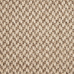 Broadloom carpet swatch in a herringbone pattern in a neutral design