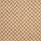 Broadloom carpet swatch in a herringbone pattern in a tan design